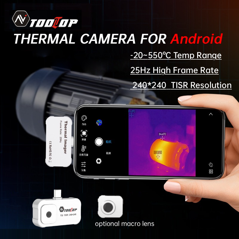 Thermal Imaging Camera Pcb Repair - Kamera termowizyjna TOOLTOP T3 na podczerwień
